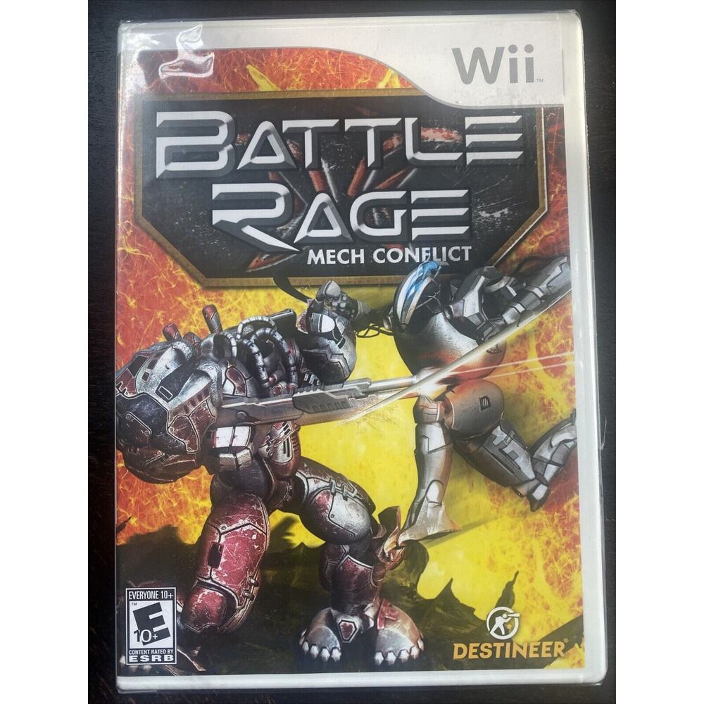 Battle Rage: Mech Conflict (Nintendo Wii, 2009) BRAND NEW Factory Sealed